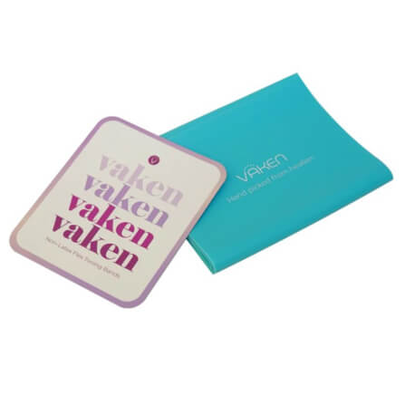  ยางยืดสำหรับออกกำลังกาย Vaken รุ่น Flex Band_Regular Strength (Non-Latex) - Aqua Blue_1
